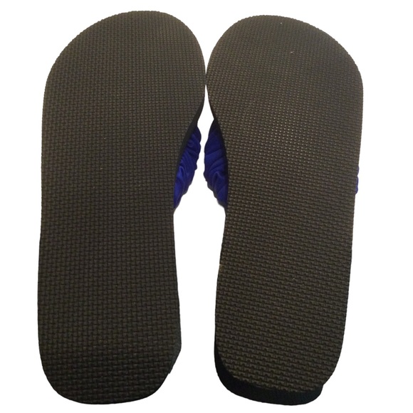 Jag Royal Blue Scrunchie Thong Flip Flop Sandal Size Large - Picture 5 of 8